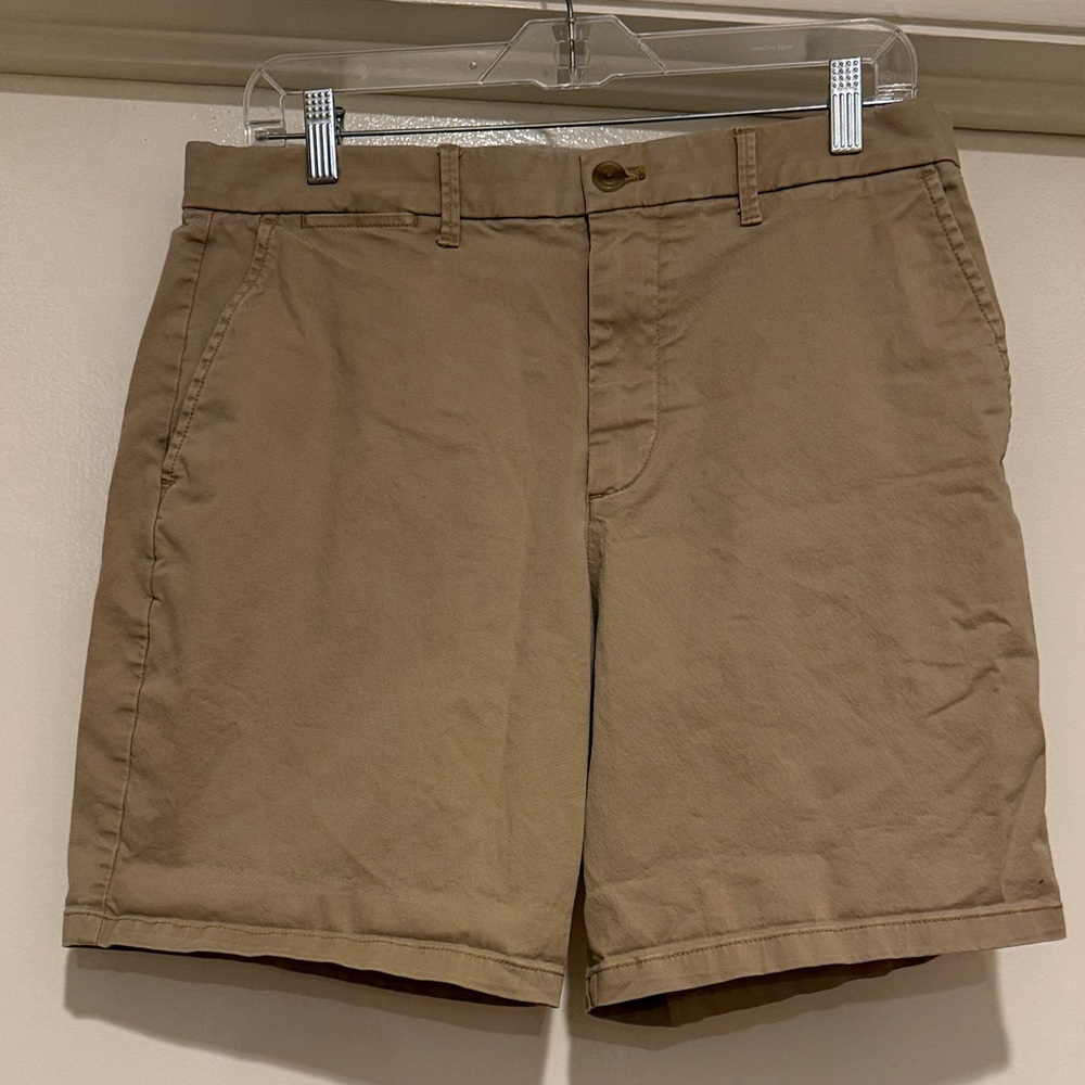 GAP Men's Tan Flat Front Shorts